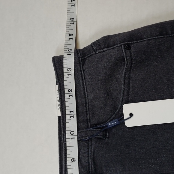 Tractr Blu Skinny Jeans Julia High Rise raw hem size 28 - Picture 7 of 16